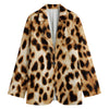 Cheetah Print Women's Blazer