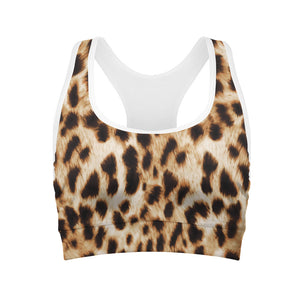 Cheetah Print Women's Sports Bra