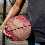 Cherry Blossom Kimono Pattern Print Basketball