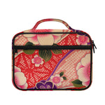 Cherry Blossom Kimono Pattern Print Briefcase Bible Bag