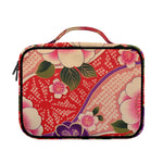 Cherry Blossom Kimono Pattern Print Briefcase Bible Bag