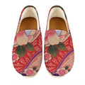 Cherry Blossom Kimono Pattern Print Casual Shoes