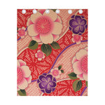 Cherry Blossom Kimono Pattern Print Curtain