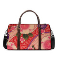 Cherry Blossom Kimono Pattern Print Duffel Bag