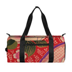 Cherry Blossom Kimono Pattern Print Gym Bag