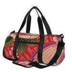 Cherry Blossom Kimono Pattern Print Gym Bag