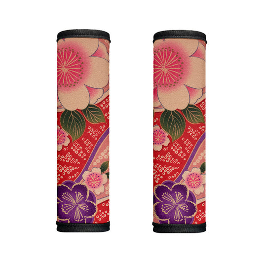 Cherry Blossom Kimono Pattern Print Handle Covers