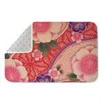 Cherry Blossom Kimono Pattern Print Indoor Door Mat