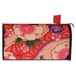 Cherry Blossom Kimono Pattern Print Mailbox Cover