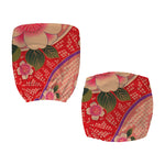 Cherry Blossom Kimono Pattern Print Office Chair Cover