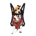 Cherry Blossom Kimono Pattern Print Pet Carrier Backpack