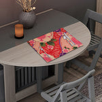 Cherry Blossom Kimono Pattern Print Placemat