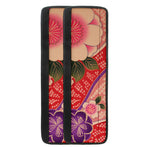 Cherry Blossom Kimono Pattern Print Refrigerator Handle Covers