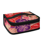 Cherry Blossom Kimono Pattern Print Small Lunch Bag