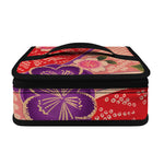 Cherry Blossom Kimono Pattern Print Small Lunch Bag