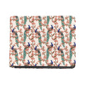 Cherry Blossom Peacock Print Bifold Wallet