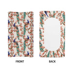 Cherry Blossom Peacock Print Changing Pad Cover