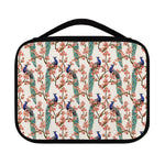 Cherry Blossom Peacock Print Classic Bible Case