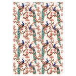 Cherry Blossom Peacock Print Curtain