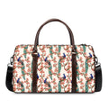 Cherry Blossom Peacock Print Duffel Bag