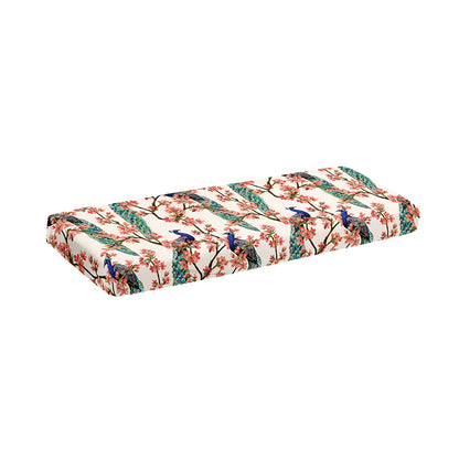 Cherry Blossom Peacock Print Piano Keyboard Cover