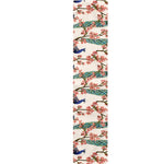 Cherry Blossom Peacock Print Table Runner
