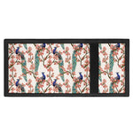 Cherry Blossom Peacock Print Trifold Wallet