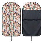 Cherry Blossom Peacock Print Waterproof Car Seat Cover