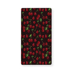 Cherry Fruit Pattern Print Baby Crib Sheet