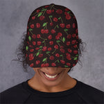 Cherry Fruit Pattern Print Baseball Cap