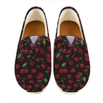 Cherry Fruit Pattern Print Casual Shoes