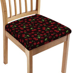 Cherry Fruit Pattern Print Chair Cushion Cover