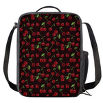 Cherry Fruit Pattern Print Crossbody Lunch Bag