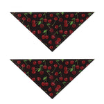 Cherry Fruit Pattern Print Dog Bandana