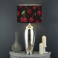 Cherry Fruit Pattern Print Drum Lamp Shade