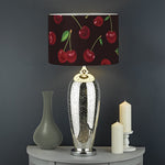 Cherry Fruit Pattern Print Drum Lamp Shade