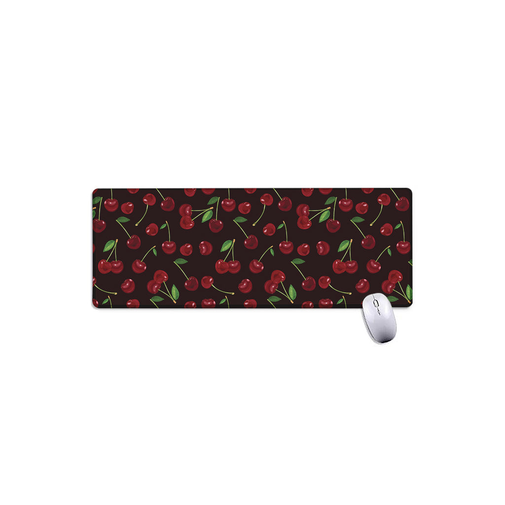Cherry Fruit Pattern Print Extended Mouse Pad