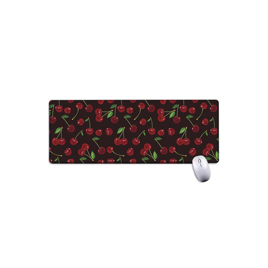 Cherry Fruit Pattern Print Extended Mouse Pad