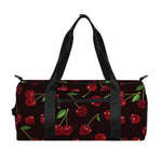 Cherry Fruit Pattern Print Gym Bag