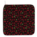 Cherry Fruit Pattern Print Hand Towel