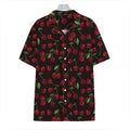 Cherry Fruit Pattern Print Hawaiian Shirt