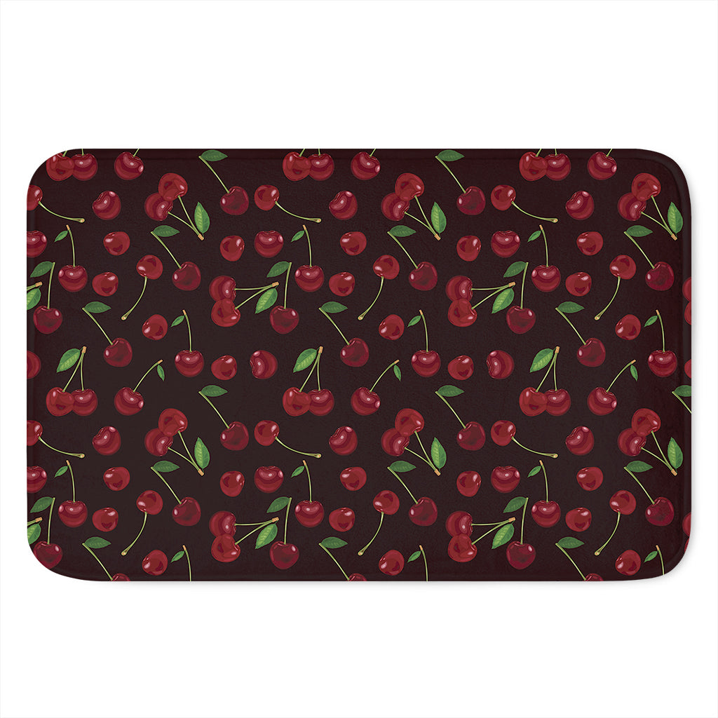 Cherry Fruit Pattern Print Indoor Door Mat
