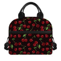 Cherry Fruit Pattern Print Insulated Lunch Bag