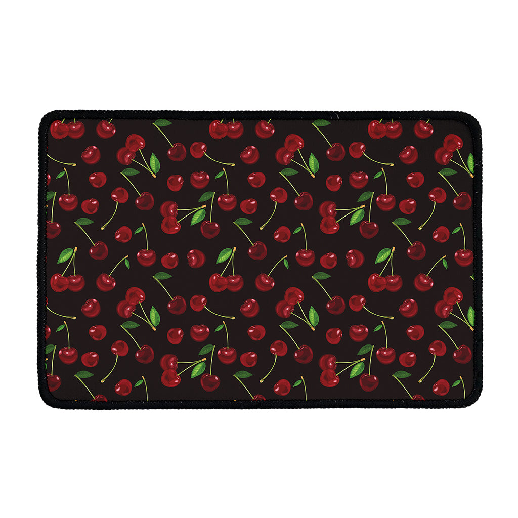 Cherry Fruit Pattern Print Kitchen Mat