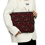 Cherry Fruit Pattern Print Laptop Sleeve
