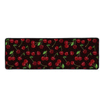 Cherry Fruit Pattern Print Long Kitchen Mat