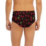 Cherry Fruit Pattern Print Men's Briefs