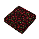 Cherry Fruit Pattern Print Outdoor Seat Cushion Cover