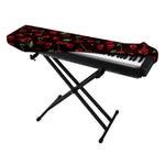 Cherry Fruit Pattern Print Piano Keyboard Cover