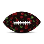 Cherry Fruit Pattern Print Rugby Ball